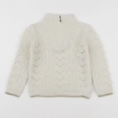 Vertbaudet - pull beige - 4 ans