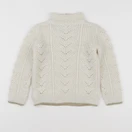 Vertbaudet - pull beige - 4 ans