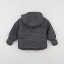 Vertbaudet - veste doublé gris - 12 mois