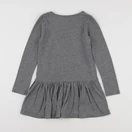 Vertbaudet - robe gris - 6 ans