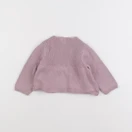 Natalys - gilet violet - 6 mois