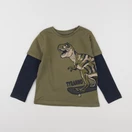Vertbaudet - tee-shirt vert - 6 ans