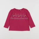 Boutchou - tee-shirt rose - 12 mois