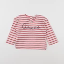 La Redoute - tee-shirt rouge - 18 mois