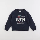 Vertbaudet - sweat bleu - 4 ans