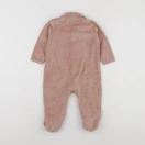 Vertbaudet - pyjama velours marron - 9 mois