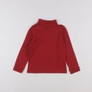 Monoprix - sous-pull rouge - 4 ans