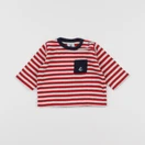 Petit Bateau - tee-shirt rouge - 3 mois