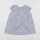 H&M - robe bleu - 3/6 mois