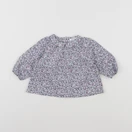 Boutchou - blouse bleu - 3 mois