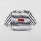 La Redoute - sweat bleu - 18 mois