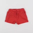 Boutchou - short rouge - 12 mois