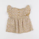 Vertbaudet - blouse jaune - 9 mois