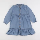 Vertbaudet - robe bleu - 6 ans