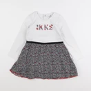 IKKS - robe blanc - 3 ans