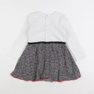 IKKS - robe blanc - 3 ans