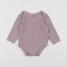 Vertbaudet - body rouge - 6 mois