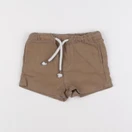 Natalys - short marron - 12 mois