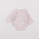 Vertbaudet - body rose - 1 mois