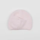 Jacadi - bonnet rose - 12 mois