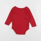 Vertbaudet - body rouge - 12 mois