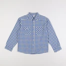 Petit Bateau - chemise bleu - 10 ans
