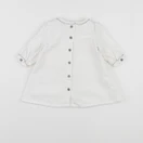 Petit Bateau - robe blanc - 3 mois