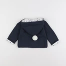Vertbaudet - gilet bleu - 6 mois