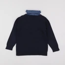 Vertbaudet - pull bleu - 5 ans