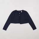 Okaidi - gilet bleu, argent - 8 ans