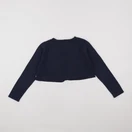 Okaidi - gilet bleu, argent - 8 ans