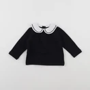Jacadi - sweat noir - 6 mois