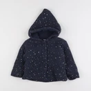 Vertbaudet - veste bleu, or - 18 mois