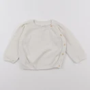 H&M - pull beige - 6/9 mois