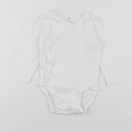 H&M - body blanc - 3/6 mois