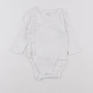 H&M - body blanc - 3/6 mois
