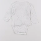H&M - body blanc - 3/6 mois