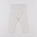 H&M - legging beige - 6/9 mois