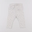 H&M - legging beige - 6/9 mois