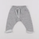 Petit Bateau - jogging gris - 3 mois