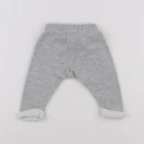 Petit Bateau - jogging gris - 3 mois