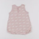 Petit Bateau - combinaison rose - 12 mois