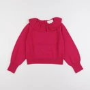 Jacadi - pull rose - 8 ans