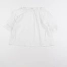 Monoprix - blouse blanc - 8 ans