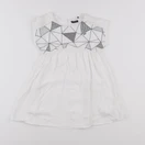 IKKS - robe blanc, noir - 3 ans