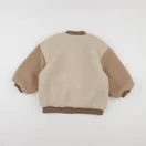 Gamin gamine - veste marron, beige - 4 ans