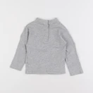 Vertbaudet - sous-pull gris - 18 mois