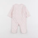 Vertbaudet - pyjama coton rose - 1 mois