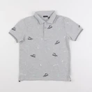 IKKS - polo gris - 8 ans