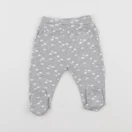 Vertbaudet - legging gris - 3 mois